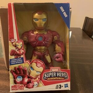 Hasbro Heroes Marvel Super‎ Hero Adventures Mega Mighties Iron Man - New